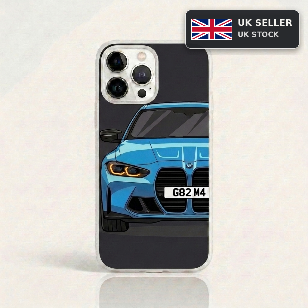 Custom Cartoon Car Phone Case Personalised From Your Photo iPhone 15 16 17