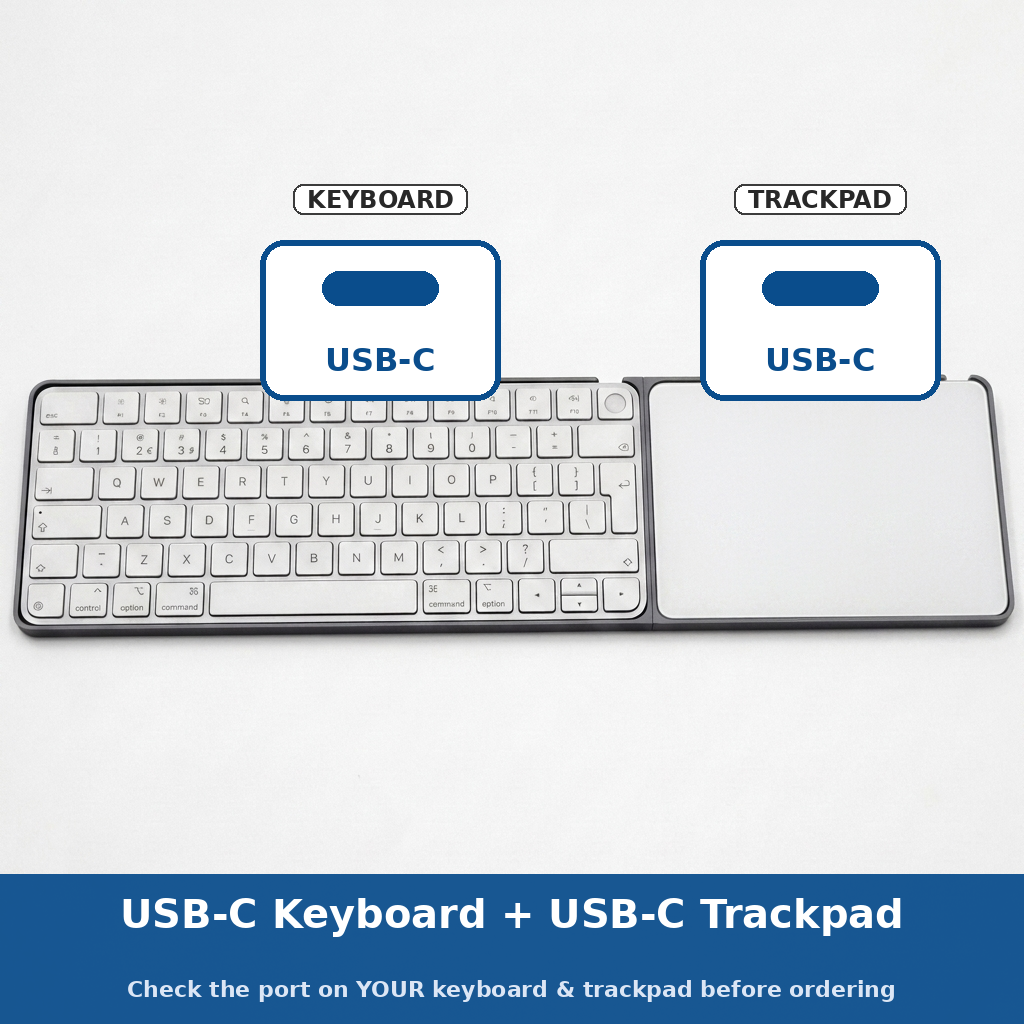 Magic Board – Apple Magic Keyboard & Trackpad Holder Lightning / USB-C UK