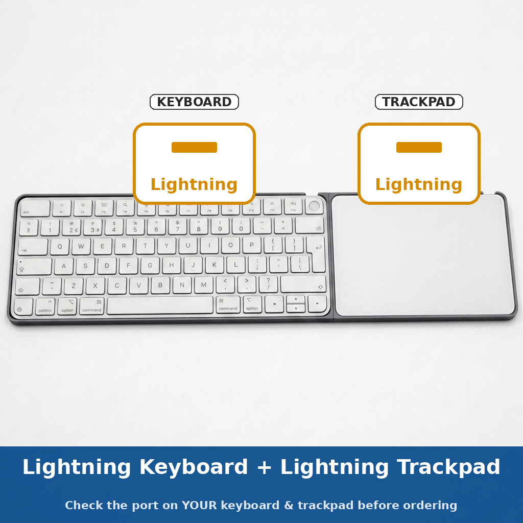 Magic Board – Apple Magic Keyboard & Trackpad Holder Lightning / USB-C UK