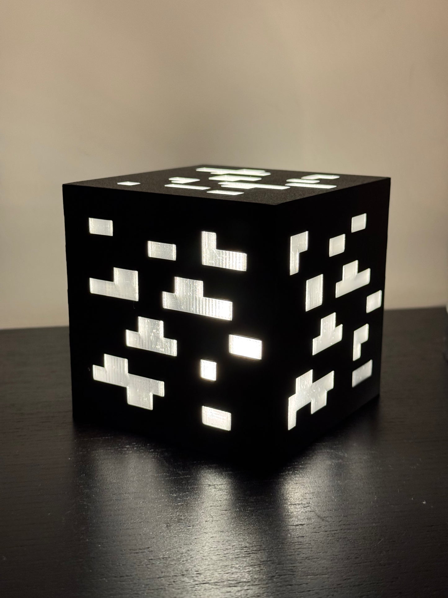 Minecraft Block LED Lamp | USB Pixel Cube Light | Gaming Room Decor