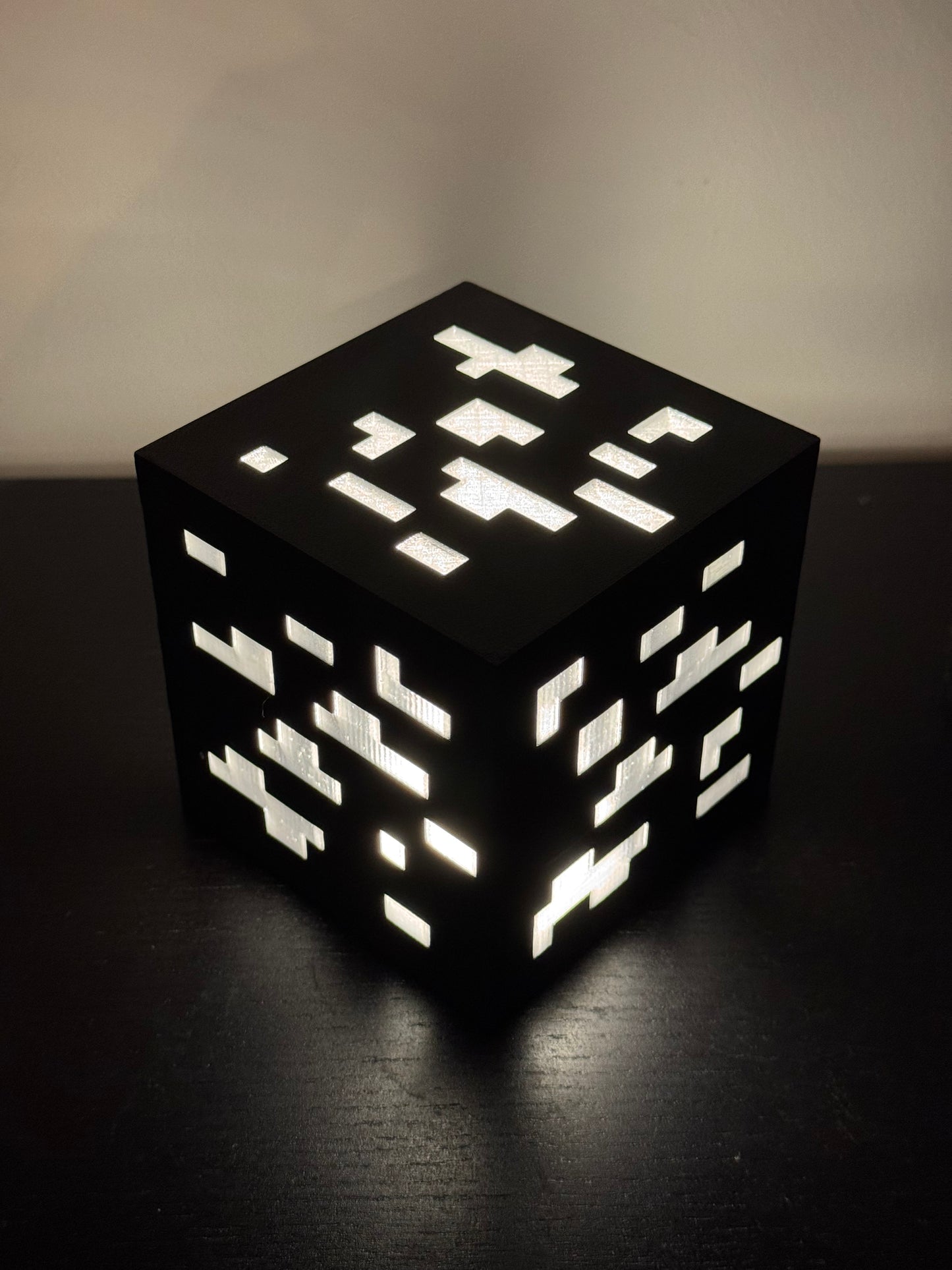 Minecraft Block LED Lamp | USB Pixel Cube Light | Gaming Room Decor