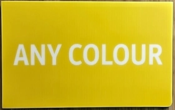 Custom Engraved Sign 200x100mm Any Colour Text Logo CNC Milled Plaque Personalised